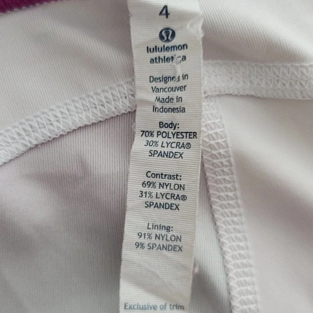 Lululemon Pants Size 4 Speed Tight III All Full-On Luxtreme Pigment Wave - Picture 7 of 7